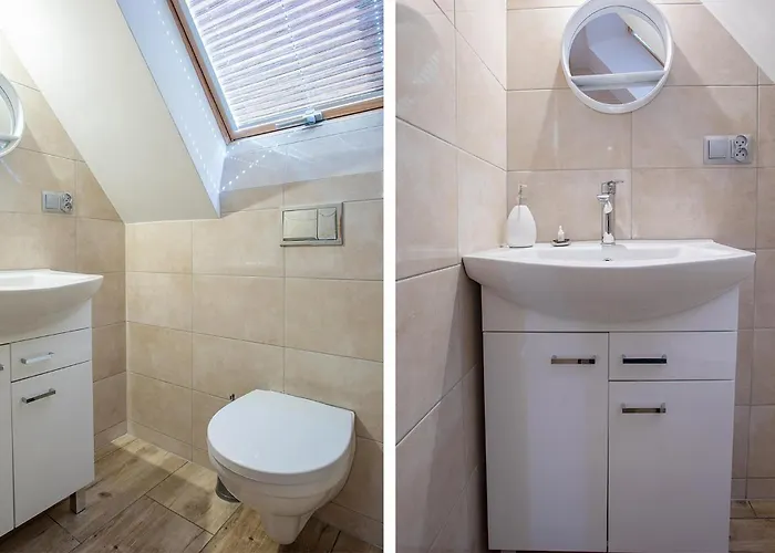 Nyaraló Amazing In Ostrowite With Sauna *