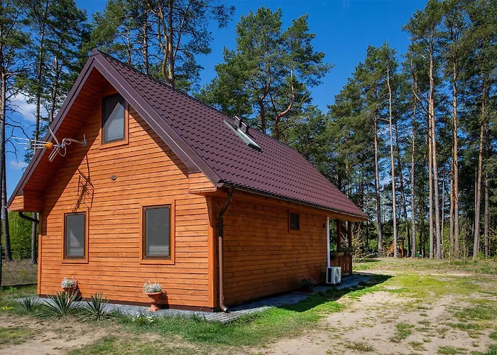 Amazing In Ostrowite With Sauna Nyaraló